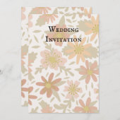 結婚式招待状 招待状 (正面/裏面)