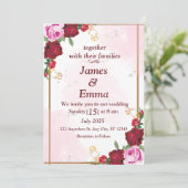 結婚式招待状 招待状 (スタンド正面)