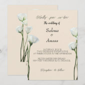 結婚式招待状 招待状 (正面/裏面)