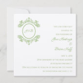 結婚式招待状 招待状 (正面)