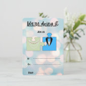 結婚式招待状 招待状 (スタンド正面)