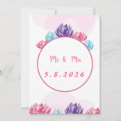 結婚式招待状 招待状 (正面)