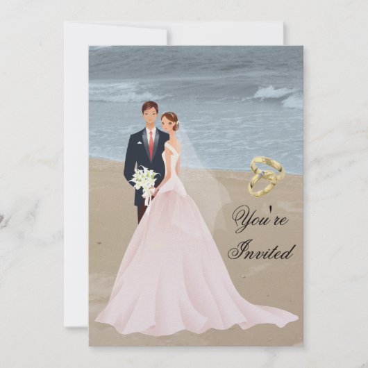 結婚式招待状 招待状 (正面)