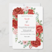 結婚式招待状 招待状 (正面)