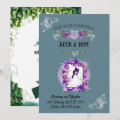 結婚式招待状 招待状 (正面/裏面)