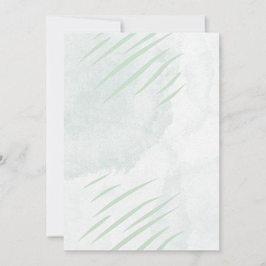 結婚式招待状 招待状 (裏面)