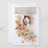 結婚式招待状 招待状 (裏面)