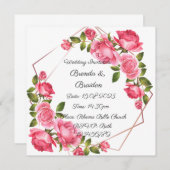 結婚式招待状 招待状 (正面/裏面)