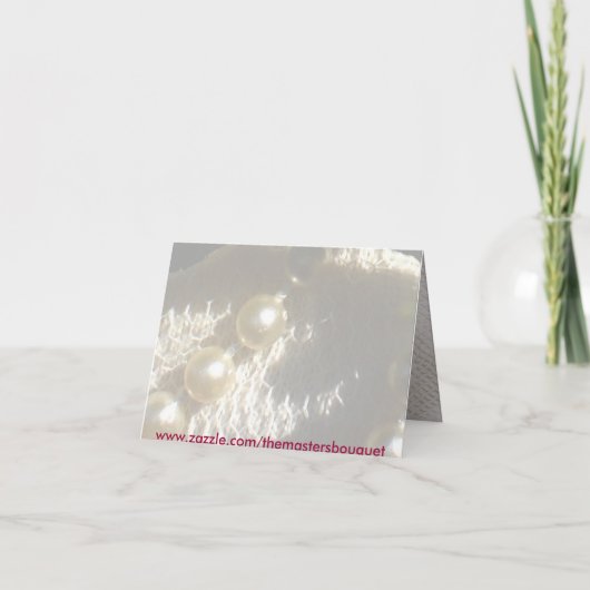 結婚式招待状 招待状 (裏面)