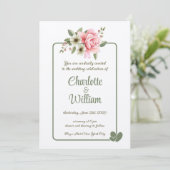 結婚式招待状 招待状 (スタンド正面)