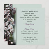 結婚式招待状 招待状 (正面/裏面)