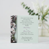 結婚式招待状 招待状 (スタンド正面)