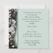 結婚式招待状 招待状 (正面)