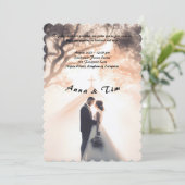 結婚式招待状 招待状 (スタンド正面)