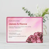 結婚式招待状 招待状 (スタンド正面)