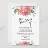 結婚式招待状 招待状 (正面)