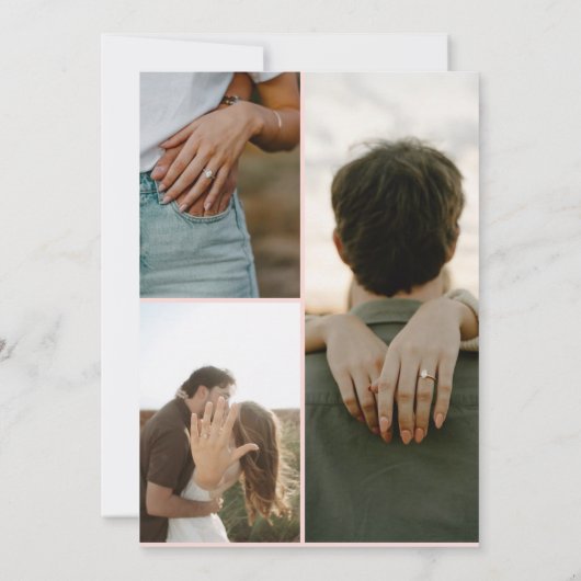 結婚式招待状 招待状 (裏面)