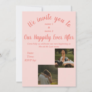 結婚式招待状 招待状