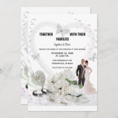 結婚式招待状 招待状 (正面/裏面)