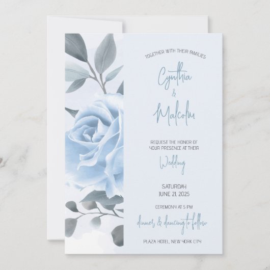 結婚式招待状 招待状 (正面)