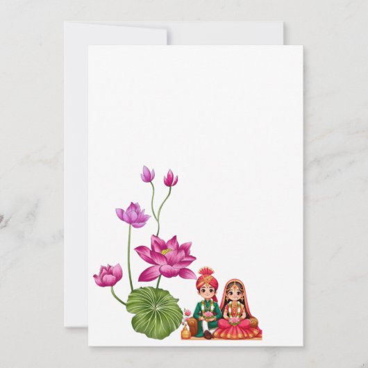 結婚式招待状 招待状 (正面)