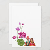 結婚式招待状 招待状 (正面/裏面)