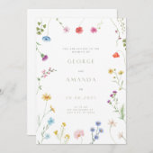 結婚式招待状 招待状 (正面/裏面)