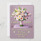 結婚式招待状 招待状 (正面)