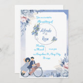 結婚式招待状 招待状 (正面/裏面)