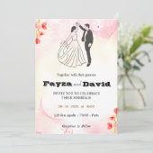 結婚式招待状 招待状 (スタンド正面)