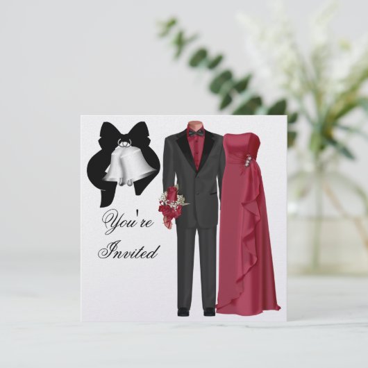 結婚式招待状 招待状 (スタンド正面)