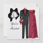 結婚式招待状 招待状 (正面)