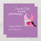 結婚式招待状 招待状 (正面/裏面)