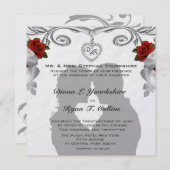 結婚式招待状 招待状 (正面/裏面)