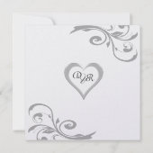 結婚式招待状 招待状 (裏面)