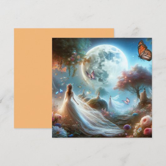 結婚式招待状 招待状 (正面/裏面)