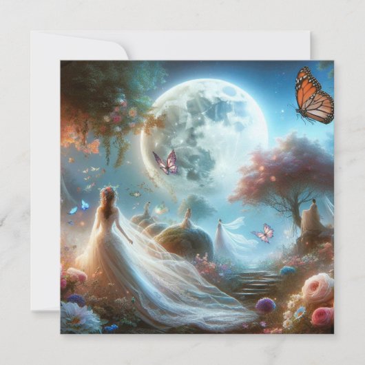 結婚式招待状 招待状 (正面)