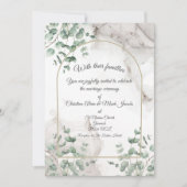 結婚式招待状 招待状 (正面)