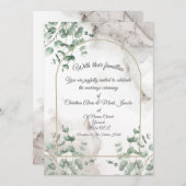 結婚式招待状 招待状 (正面/裏面)