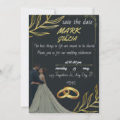 結婚式招待状 招待状 (正面)