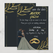 結婚式招待状 招待状 (正面/裏面)