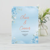 結婚式招待状 招待状 (スタンド正面)