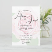 結婚式招待状 招待状 (スタンド正面)
