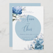 結婚式招待状 招待状 (正面/裏面)