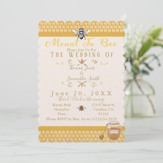 結婚式招待状 招待状 (スタンド正面)