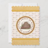 結婚式招待状 招待状 (裏面)