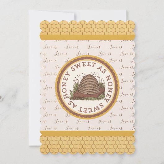 結婚式招待状 招待状 (裏面)