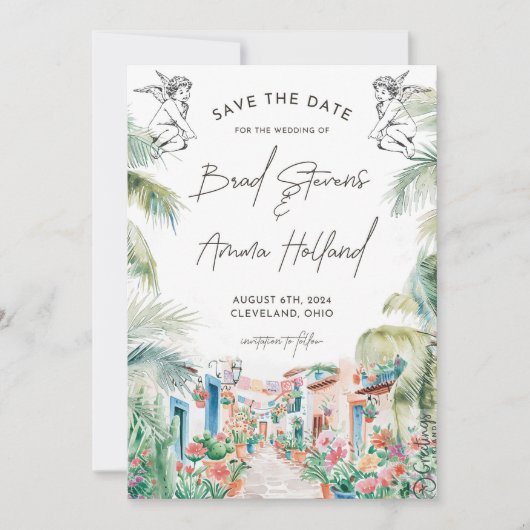 結婚式招待状 招待状 (正面)