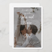 結婚式招待状 招待状 (正面/裏面)