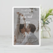 結婚式招待状 招待状 (スタンド正面)